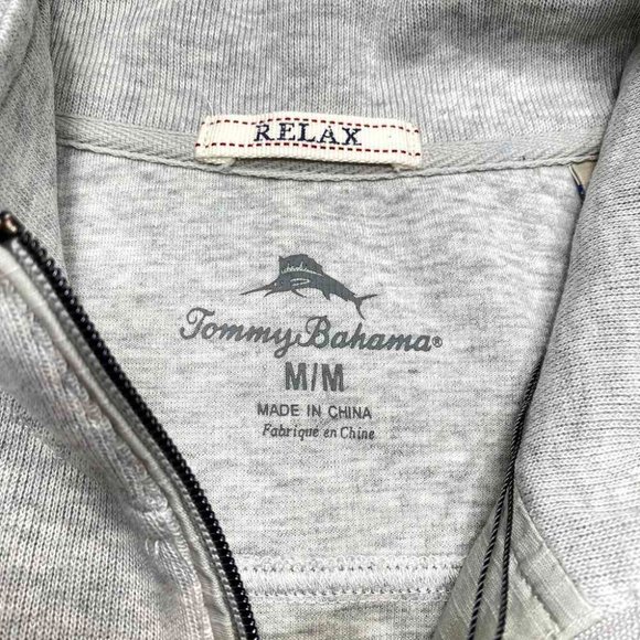 NWT Tommy Bahama Relax 1/2 Zip Pullover - Picture 5 of 6